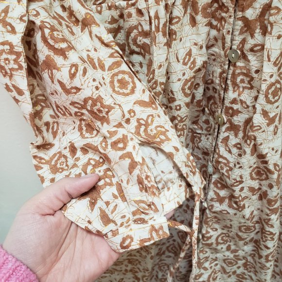 Cleobella Valentin Tamil Block Print Dress - Picture 13 of 16